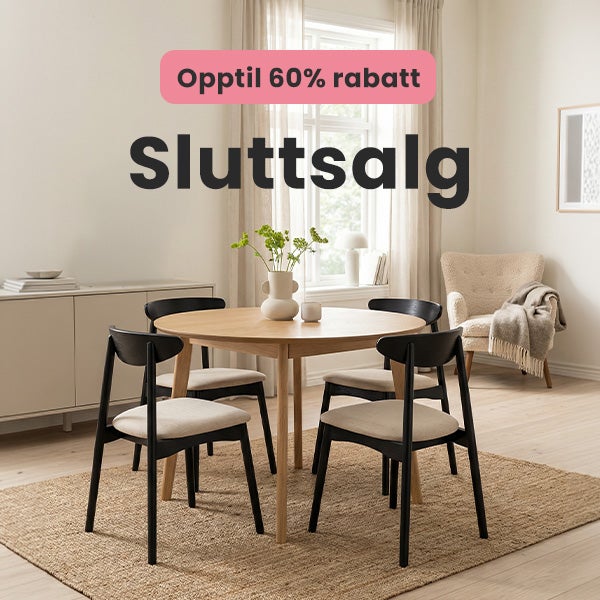 Slutt - Opptil 60% rabatt